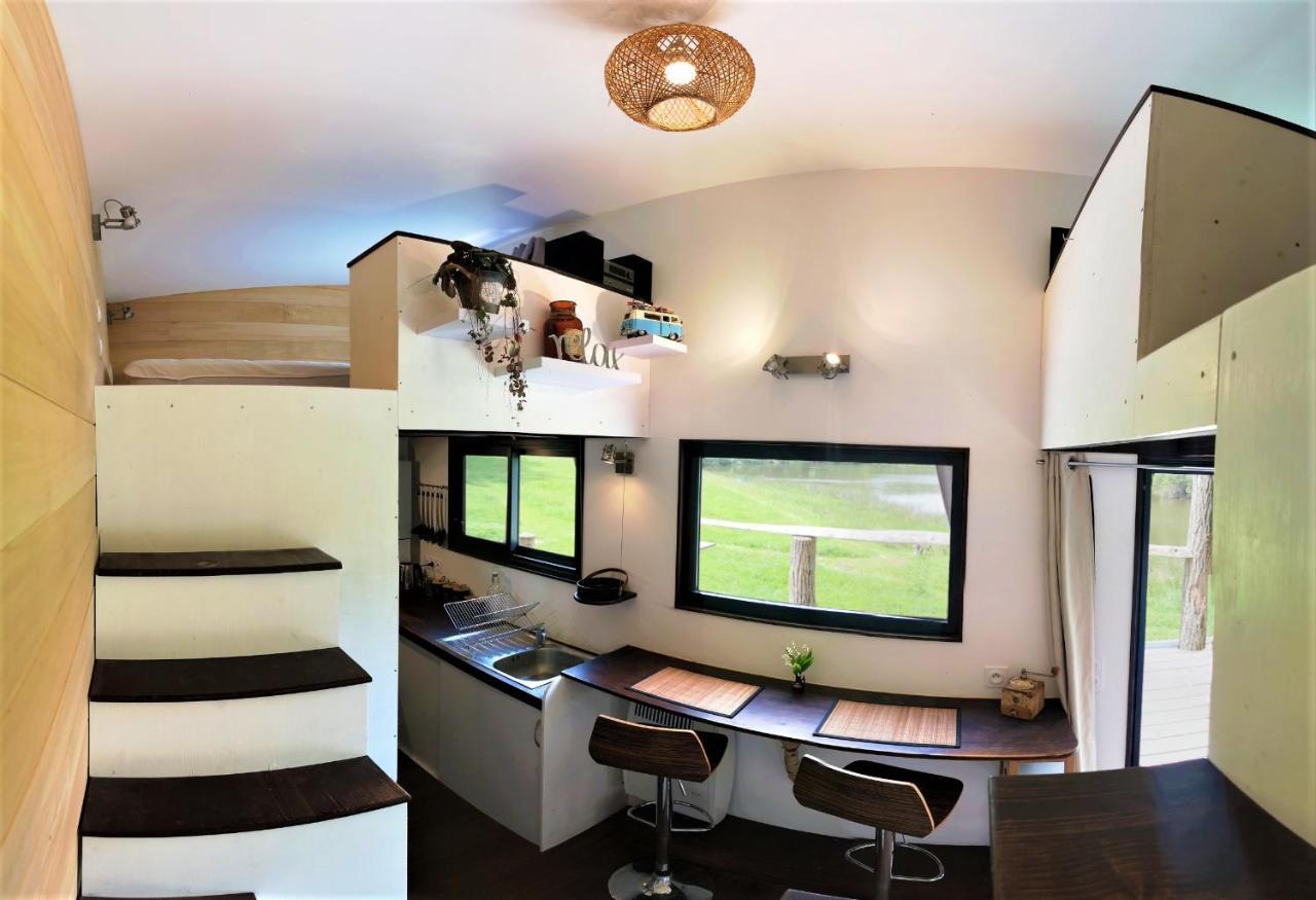 Apartament La Tiny House Terra Nostra Saint-Bazile Zewnętrze zdjęcie